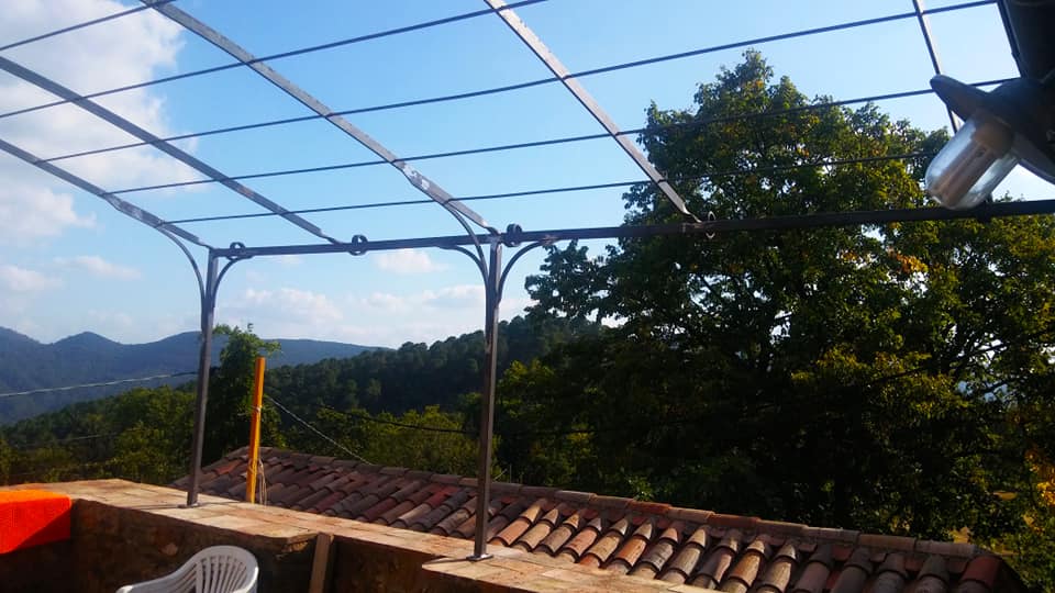 Wrought Iron Pergola — 2