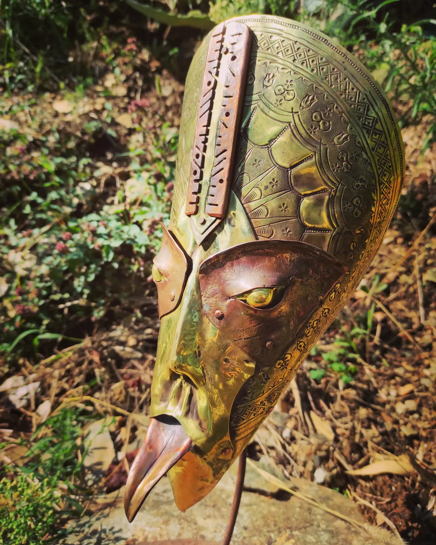 Steampunk ritual mask — 2