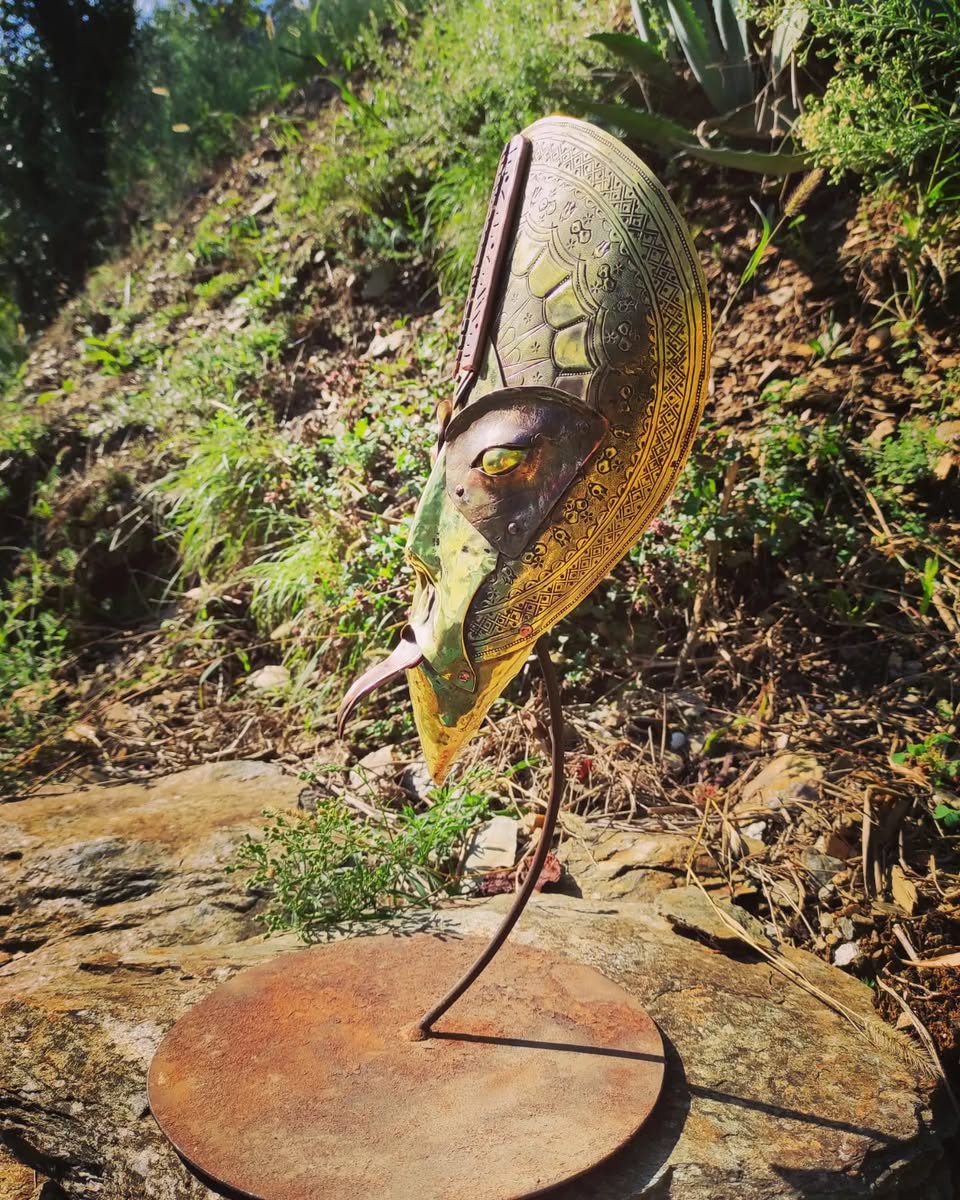 Steampunk ritual mask — 5