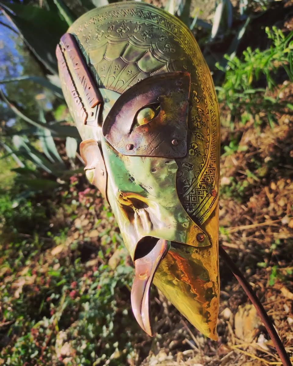 Steampunk ritual mask — 4