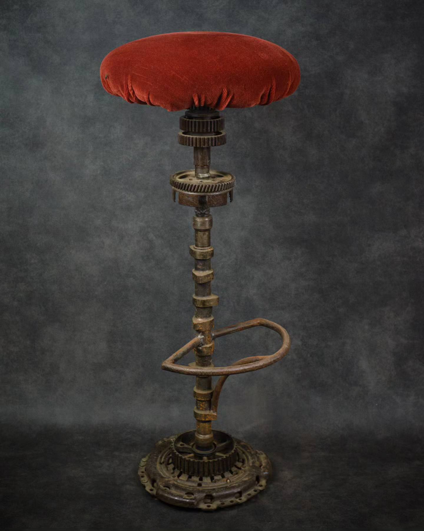 diesel punk bar stool — 2