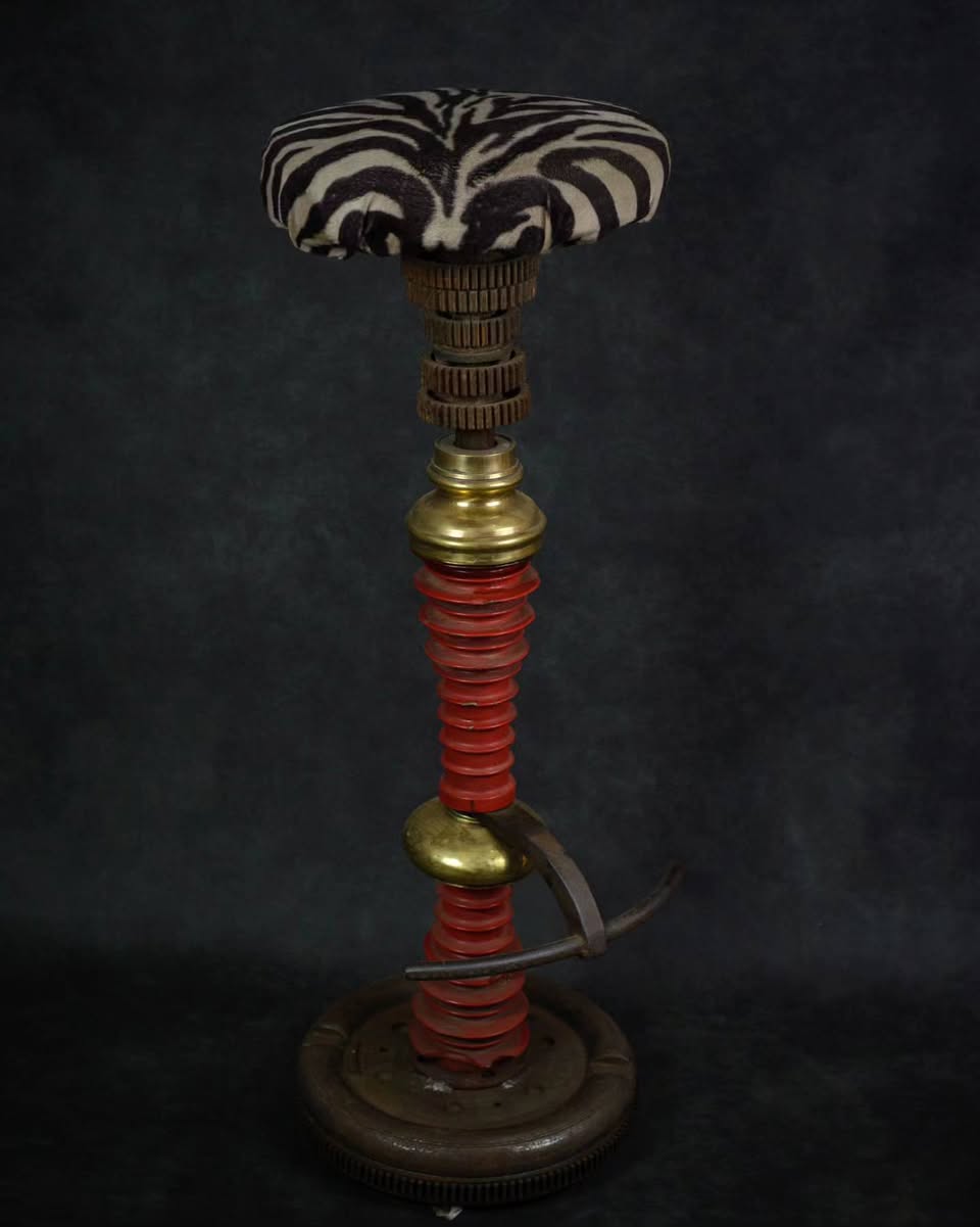 retro-futuristic bar stool — 2